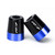 Mokiton Handle Bar Ends Hand Grips Plug Caps Compatible with Yamaha YZF R7 2022 2023 2024 2025 | Motorcycle Balance Pad YZF-R7 YZFR7 Accessories (Blue)