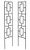 Panacea 84445 Contemporary Pot Trellises, Set of 2 – 46" H Black Steel Trellises with Modern Geometric Design – Durable Indoor/Outdoor Plant Supports for Climbing Vines, Flowers & Potted Plants Panacea 84445 Contemporary Pot Trellises, Set of 2 – 46" H Black Steel Trellises with Modern Geometric Design – Durable Indoor/Outdoor Plant Supports for Climbing Vines, Flowers & Potted Plants