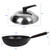 Souped Up Recipes 12.5 Inch Carbon Steel Wok For Electric, Induction and Gas Stoves (Lid, Spatula and User Guide Video Included)
