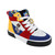 Ground Up Sonic High Top Sneakers for Youths, Multicolor, Size 3 Big Kid