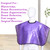 Mastectomy Chest Surgery Shoulder Shower Protection Waterproof Post Surgery Shower Cape Water-Resistant Post Surgery Garment (Purple)