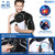 RENEO Compression Shoulder Ice Pack Wrap for Rotator Cuff Cold Therapy, Reusable Ice Pack for Shoulder with Air Pump, Shoulder Relief Brace for Women Men, Soothing Discomfort and Fatigue