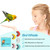 Yahpetes Bird Whistle 5 Pcs Magic Fun Bird Caller Tongue Whistle Warbler Original Magic Tweeting Noisemaker Toys Tricks Gag,5 Colors