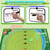 DUYOYU Golf Chipping Game - Upgrade Indoor Velcro Golf Chipping, Perfect Outdoor Games for Kids Golf Game & Practice（Green）