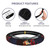 Funny Hero Steering Wheel Cover Elasticity Car Accessories Cloth Soft Dead Pol 15 inch Steering Wheel Covers Universal for Women Men