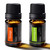 2 Pack Lemongrass and Orange Essential Oil, for Colobles Waterless Aromatherapy Diffuser, 100% Organic, Pure, Undiluted, Natural Aromatherapy 2 * 10 mL (2 * 1/3 oz)
