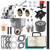791230 407777 Carburetor Kit for Briggs and Stratton 20-25HP V-Twin 407777 405777 406777 Engine - Fits John Deere MIA10632 LA120 LA130 LA135 Lawn Tractor