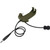 TSVISIONCORE Microphone & PTT for Walkerrazor Noise Cancelling Headphone Airsoft (Army Green)