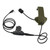 TSVISIONCORE Microphone & PTT for Walkerrazor Noise Cancelling Headphone Airsoft (Army Green)