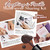 AZUREBEAUTY Nail Kit: Brown Dip Powder & Nail Polish Set, 2 Colors, High Shine Base/Top Coat, Activator, French Manicure
