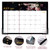 2025 Desk Calendar - Nov.2024 - Dec.2025, 14 Months Large Desk Calendar 2024-2025, 17" x 12", Desktop Calendar with Ruled Blocks, Premium Paper, Cutting Line, Corner Protectors, Hanging Holes