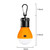 Pack of 4 NUZAMAS Portable Tent Lamp LED Tent Lamp Waterproof Emergency Light with Carabiner Tent Lamp Bulb Set Portable Camping Lantern for Camping Adventure Fishing Garage