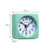 Peakeep Ultra Small, Battery Travel Alarm Clock with Snooze and Light, Silent with No Ticking Analog Quartz (Aquamarine) Peakeep Ultra Small, Battery Travel Alarm Clock with Snooze and Light, Silent with No Ticking Analog Quartz (Aquamarine)