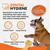 Canine Naturals IrresistiBONES Long Lasting Puppy Chicken and Rice Chew - Made with USA Chicken - All Natural - Added DHA for Healthy Growth - 6 Pack