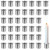 Sliner 150 Pcs Hanukkah Metal Candle Holders Aluminum Candle Holders Bulk Metal, 0.59 x 0.46 Inch Candle Holder Metal Candle Inserts to Prevents Wax Dripping for Lamp Candle Making Projects, Silver