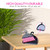 THINKLEARN 2PCS Mini Dustpan and Brush Set, Small Broom and Dustpan Set with Pink Leopard Print Design, Hand Broom Whisk Broom and Dust Pan for Cleaning Desk, Home, Cars, Pets, Kids