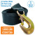 Better Boat Heavy Duty Marine Grade Winch Strap 2" x 20' with Zinc Coated Hook for Boat Snowmobile Jet Ski Off Road Vehicles & Marine Security Safety 10,000 lbs Break Strength - Towing Equipment