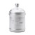 Italo Ottinetti Dull Aluminum Storage Canister, Plain Or With Inscription 10 Cm Zucchero Italo Ottinetti Dull Aluminum Storage Canister, Plain Or With Inscription 10 Cm Zucchero