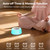 Kipcush Automatic Tibetan Singing Bowl Sound Machine – 11 Healing Tones, Touch Control Night Light, Smart Timer & Memory, Plug-in Sound Therapy Device for Yoga, Meditation, Sleep & Stress Relief