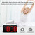 DreamSky Small Digital Alarm Clock for Bedroom, Large Big Numbers Display with Brightness Dimmer, Electric Bedside Desk Clock with USB Charging Port, Adjustable Alarm Volume, USB-C Adapter Powered DreamSky Small Digital Alarm Clock for Bedroom, Large Big Numbers Display with Brightness Dimmer, Electric Bedside Desk Clock with USB Charging Port, Adjustable Alarm Volume, USB-C Adapter Powered