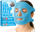 Perfect Remedy Face Ice Pack, Reusable Hot & Cold Ice Face Mask, Gel Compress for Helping with Puffy Eyes and aiding in Conditions of Swelling, Facial Spa Cooling Mask for Women and Men (Blue)