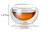 Luxtea Double-walled Borosilicate Teacup Glass Heat-resisting Tea Cup Hold 2 Oz, Set of 10