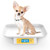 MINDPET-MED Puppy Scale for Whelping Dogs, Capacity up to 33lbs, Accuracy 1g/0.035oz, Unit g/kg/lb/oz/tl/ml, Yellow, Suitable for Kitten Puppy Rabbit Snake Cats and Small Dogs