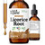 Wild & Organic Licorice Tincture - Digestive Support - Pure Licorice Root Extract Drops - Glycyrrhiza Glabra - Vegan, Sugar & Alcohol-Free Supplement - 2 fl oz