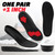 Height Increase Insoles for Men (+1 inch) Shoe Lifts, Instant Height Boosters Insoles, Trim to Fit, Comfortable Shoe Leveler, Confidence Boosters, Shoe Inserts for Height (Mens 10-11.5)