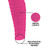 Nxtrnd Football Leg Sleeves, Calf Sleeves for Men & Boys, Sold as a Pair (Pink, Youth)