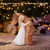 LUCKYBUNNY Girl Embracing Horses Statues, Hand-Painted Figurines Horse Gifts for Women, Memorial Figure Cowgirls Presents