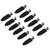 minihope 24 Pieces Hair Clips - Dent-Free Soft Clips for Women and Girls, Including Harry Josh Clips (Morandi & Black)