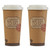 Life Story Corky Cup Reusable 16 oz Insulated Travel Mug Coffee Thermos (2 Pack)
