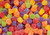 Dori Gomets Assorted Fruit Flavoured Gum Drops Bala De Goma Sortida Caramelo Gomoso Jujuba - 500g