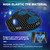 CERITORN Motorcycle Gel Seat Cushion, 3D Honeycomb Shock-Absorbing, Hollow and Breathable, Hel Material is Compressive, Non-Breaking, Non-Hardening, Soft and Comfortable (Four Seasons)