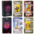 Prophet Tarot Cards with Meanings on Them, Learning Tarot Cards Set for Beginner, Deck Fortune Telling Game, Keywords, Chakra, Planet, Zodiac, Element, Yes or No, Affirmations