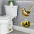 2-Pcs Ceramic Bird Toilet Bolt Covers, Toilet Bolt Caps , easy to install, no power needed, suitable for bathroom decor,Cute Home Decor