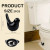 2-Pcs Ceramic Bird Toilet Bolt Covers, Toilet Bolt Caps , easy to install, no power needed, suitable for bathroom decor,Cute Home Decor