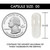 Happi Mi Nutrition Garlic Capsules 2400mg - Made with Organic Garlic Bulbs, California US Grown - Natural Immune Support Supplement 40 Day Supply