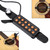 12 Sound Hole Acoustic Guitar Pickup - Magnetic Transducer with Volume & Tone Control Tuner Kit, Easy Installation