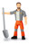 DICKIE TOYS - Kärcher Street Sweeper, for Children Aged 3 and Above, Cleaning Vehicle (19.5 cm) with numerous Functions, Includes Accessories and Movable Action Figure