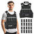 Ativafit Adjustable Weighted Vest Women Men with Reflective Design 2 4 6 8 10 12 14 16 18 20 22 Lbs Running Vest for Strength Training, Walking, Jogging, Weightlifting, Running Men Women Kids 2-22 Lbs (Black) Ativafit Adjustable Weighted Vest Women Men with Reflective Design 2 4 6 8 10 12 14 16 18 20 22 Lbs Running Vest for Strength Training, Walking, Jogging, Weightlifting, Running Men Women Kids 2-22 Lbs (Black)