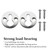 Zorveiio 50 Pcs 1” Single Keyhole Hangers Metal Keyhole Hanger with Screws, Keyhole Hanging Plate Hanging Bracket for Mirror Picture Frames Photo - Silver