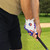 Copper Tech Men's Golf Gloves Right Hand - USA Flag Golf Glove with Ball Marker - Perfect for Summer Golfing - 100% AAA Tacky Synthetic Leather Only (Hand Orientation: Right, Medium-Large)