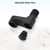 gotonovo Clawfoot Tub Adapter 3-3/8 Inch Adjustable Swing Arms for Kitchen Faucet Bathtub Bathroom Shower Faucet Set Commercial Utility 1 Pair 1.2 inch Matte Black