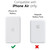 oakxco Silicone Case Compatible with Magsafe Battery Pack, Magsafe Battery Pack Cover, Scratch & Shatter Resistant, Matte Clear