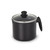 Universal (51 Oz - 1.6 Quart) Non-stick Milk Pitcher with Glass Lid, Aluminum Frothing Jug