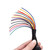 OBD2 Extension Cable, bbfly-A15 Flat Ribbon Cable Full 16pin OBDII Female to Male Cable 1FT/30CM