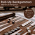 Sondergut Roll-up Portable Suede Backgammon Game Set - for Adults & Children - Ideal for RV Travel, Cruise, Airplane, Camping, Backpacking, Road Trips, Etc. Multiple Colors (Mocha)