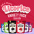 Wiley Wallaby Licorice 10 Ounce Classic Gourmet Australian Style Soft & Chewy Licorice Candy Variety Pack Twists, 6 Pack